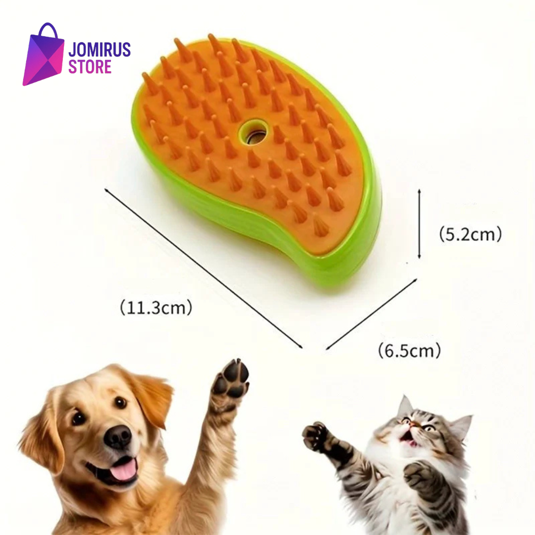 Cepillo a vapor para mascotas