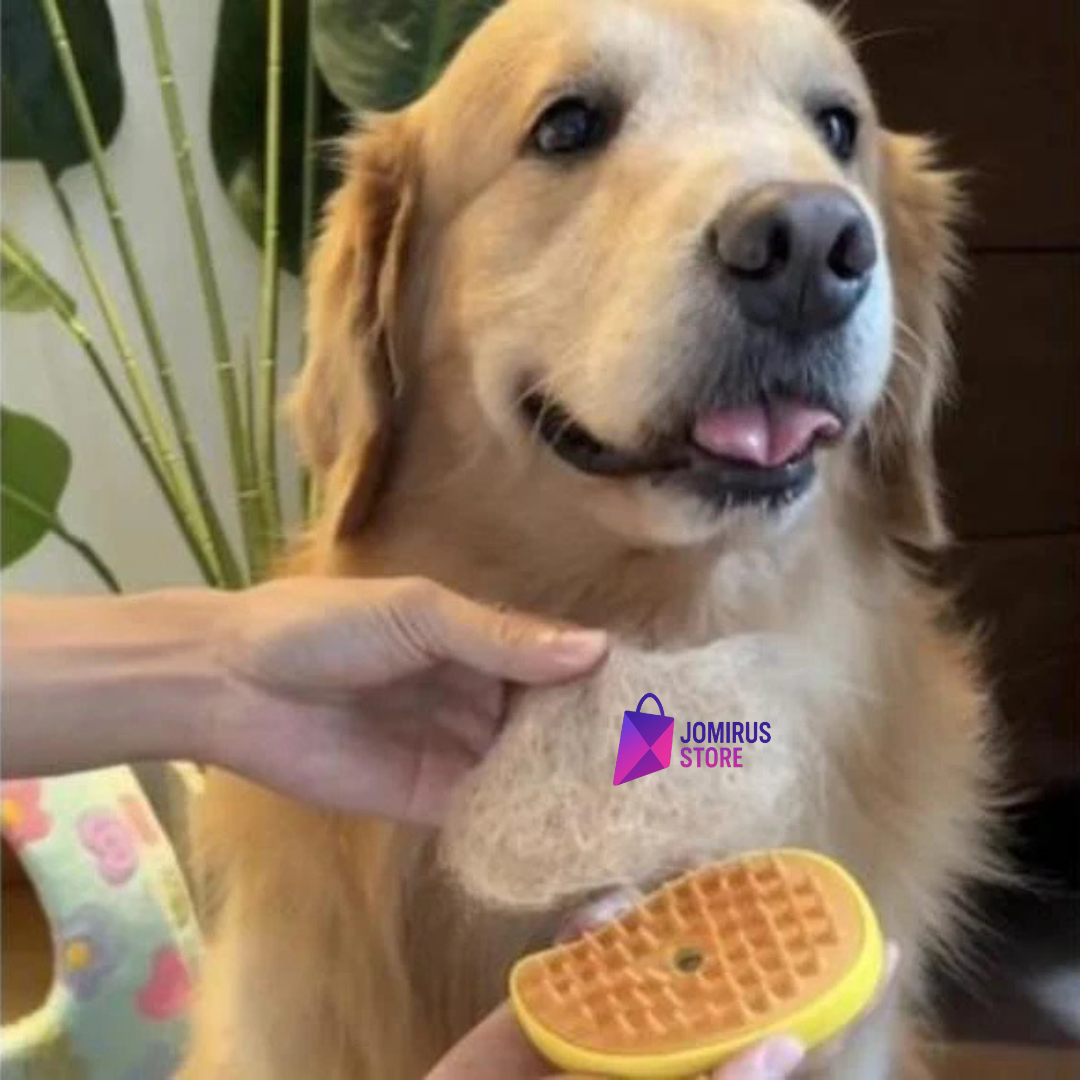 Cepillo a vapor para mascotas